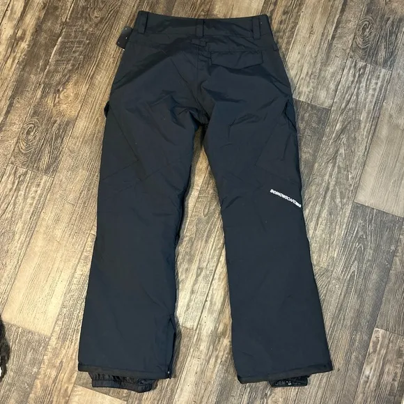 $159 NWT DC Nonchalant Snowboard Pants Ski Black ADJTP03019 KVJO Women Size XL