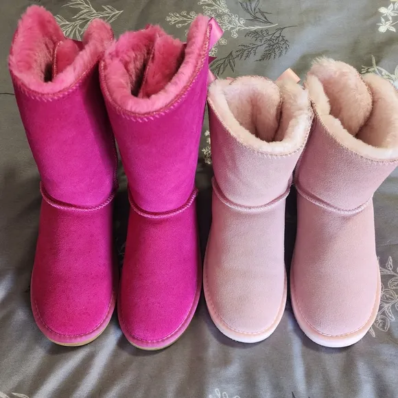 2 Pair of Pink UGG Boots