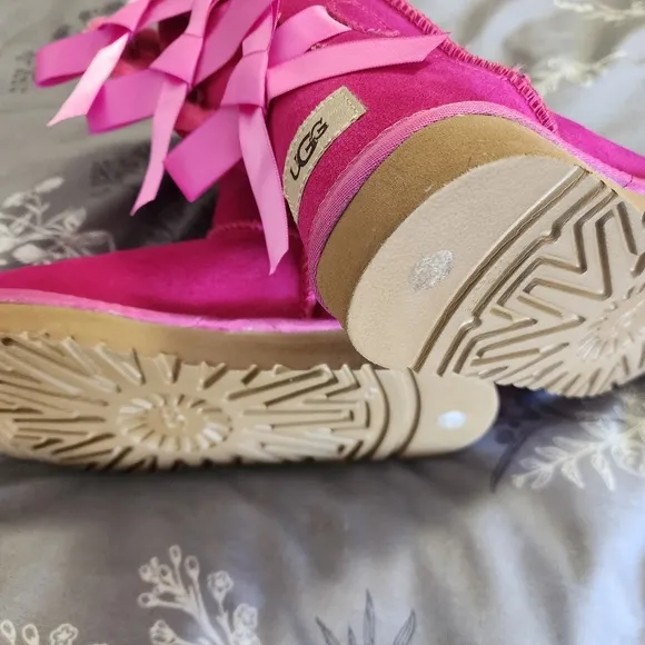 2 Pair of Pink UGG Boots