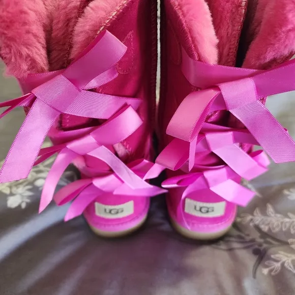 2 Pair of Pink UGG Boots