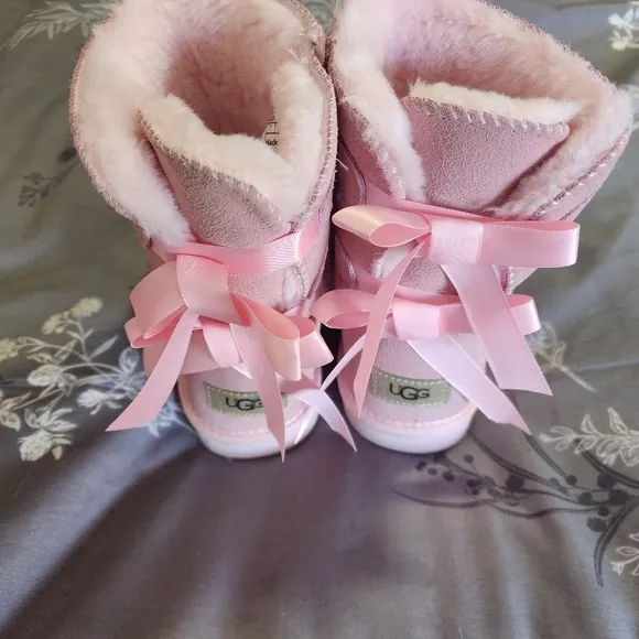 2 Pair of Pink UGG Boots