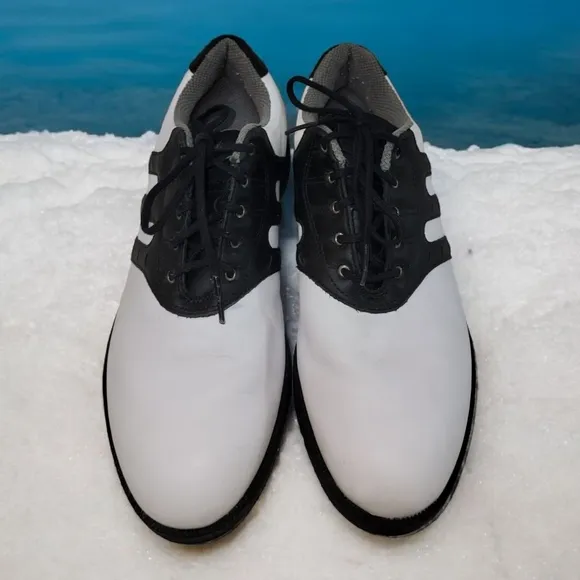 Adias Black and White Women's Athletic Golfing shoes Size 8.5