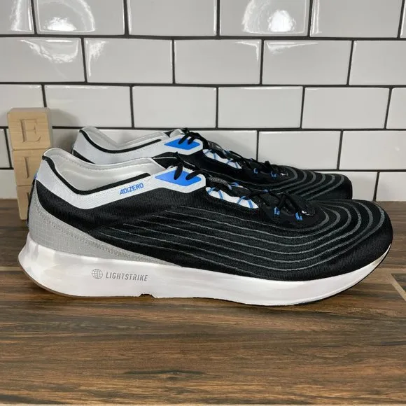 adidas Adizero X Parley Mens Size 12 Running Shoes Black Trainers Sneakers