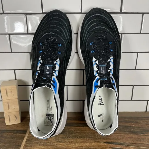 adidas Adizero X Parley Mens Size 12 Running Shoes Black Trainers Sneakers