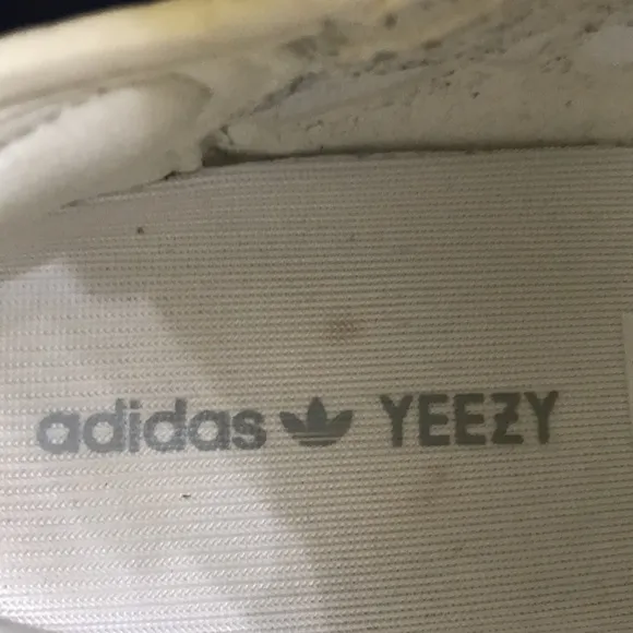 Adidas Boost Men's Yeezy Light Blue Shoes. Very Good Condition. Size 8.