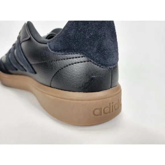 Adidas Courtblock Athletic Shoes Sneakers Mens Size 13 Black Gum Brown ID9077