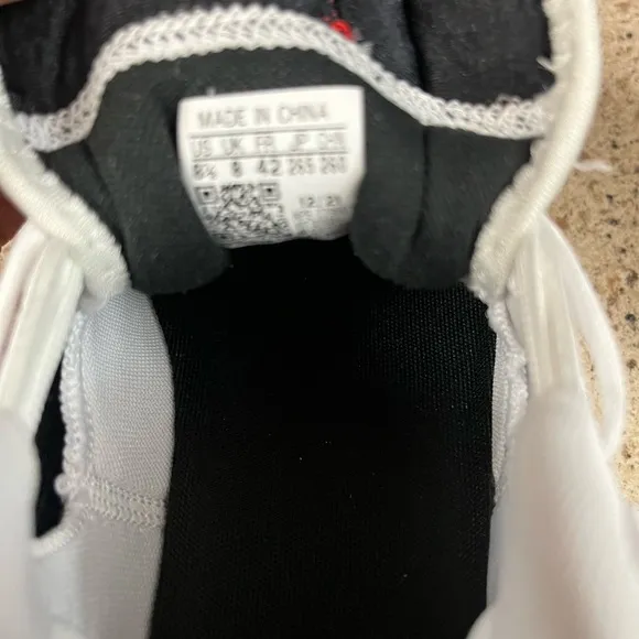 Adidas DAME TIME 8 White Red Black Portland Trailblazers GY0384 Damian Lillard