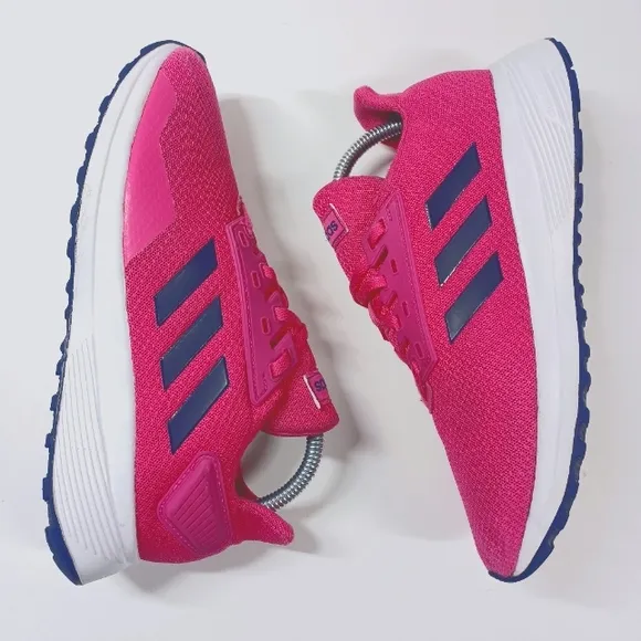 Adidas Duramo 9 Hot Pink Navy Blue Men's Shoes Size 7 Trainers Sneakers