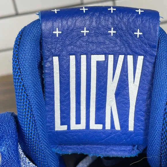 adidas Harden Vol 3 Mens Sz 18 Shoes Blue Lucky XIII Boost Basketball Sneakers