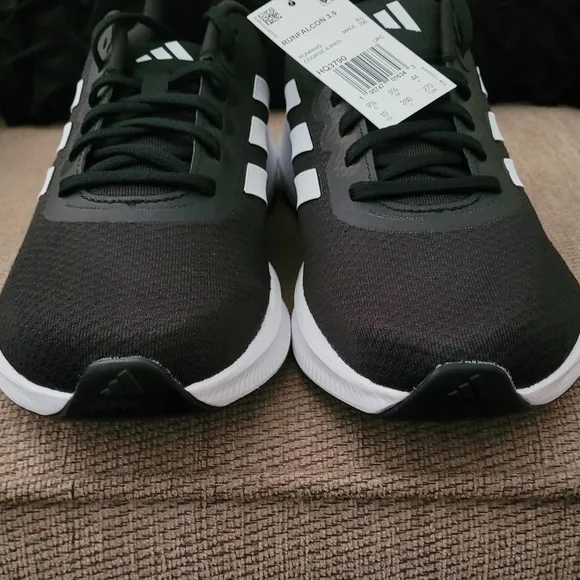 ADIDAS MEN'S RUNFALCON 3.0 BLACK WHITE