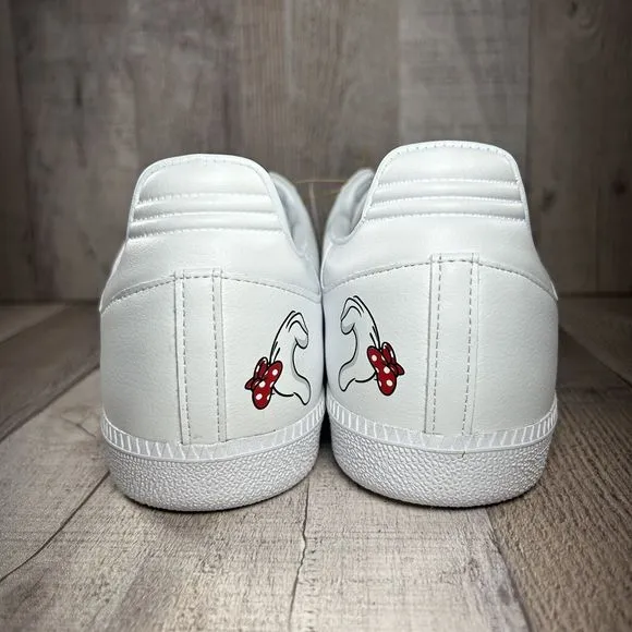 Adidas Mens Vegan Samba X Disney Minnie Mouse Sneaker Shoes White Size 11 GY1890