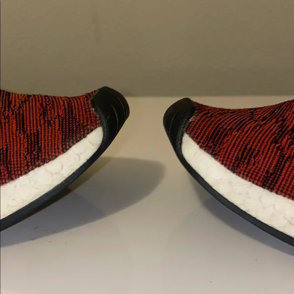 Adidas NMD CS2 PK size 10. Red Gray Black . . primeknit ultra boost