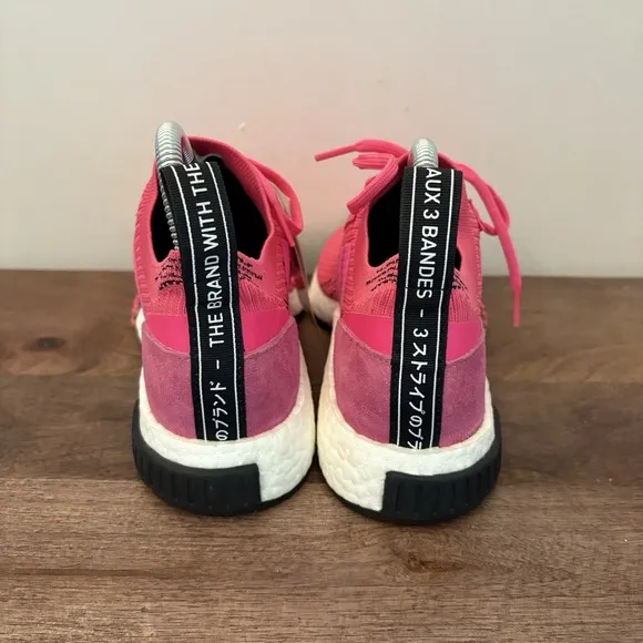 Adidas NMD Racer PK Primeknit Pink Sneakers Shoes CQ2442 Unisex Mens 5 Womens 6