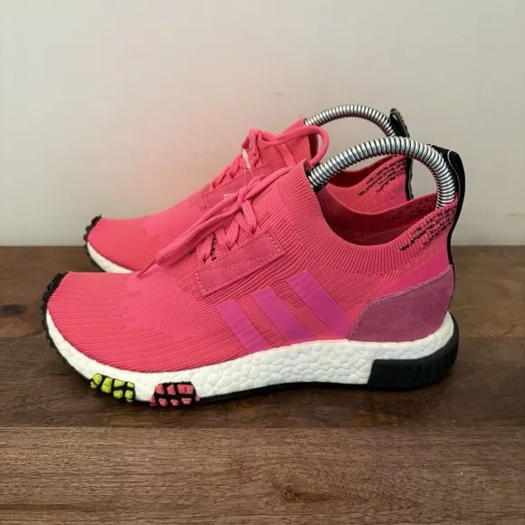 Adidas NMD Racer PK Primeknit Pink Sneakers Shoes CQ2442 Unisex Mens 5 Womens 6