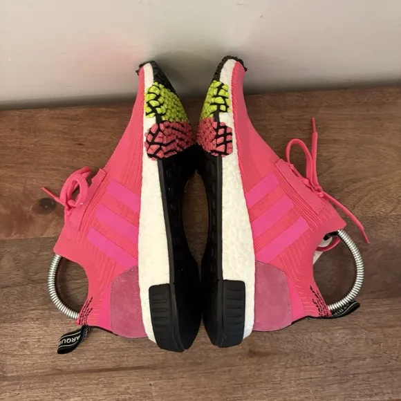 Adidas NMD Racer PK Primeknit Pink Sneakers Shoes CQ2442 Unisex Mens 5 Womens 6