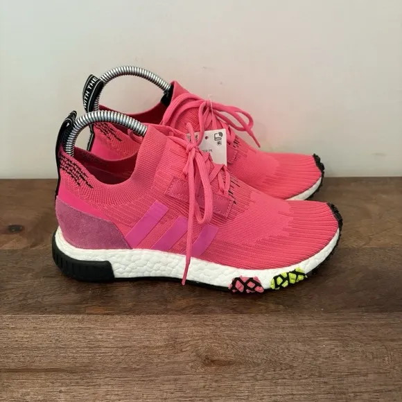 Adidas NMD Racer PK Primeknit Pink Sneakers Shoes CQ2442 Unisex Mens 5 Womens 6