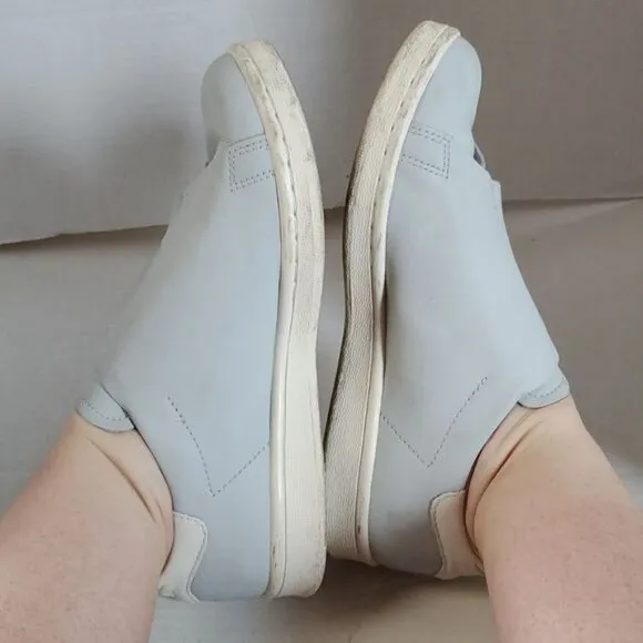 ADIDAS Originals Stan Smith Buckle Sneakers Blue Leather Shoes Women's WOMAN'S 6