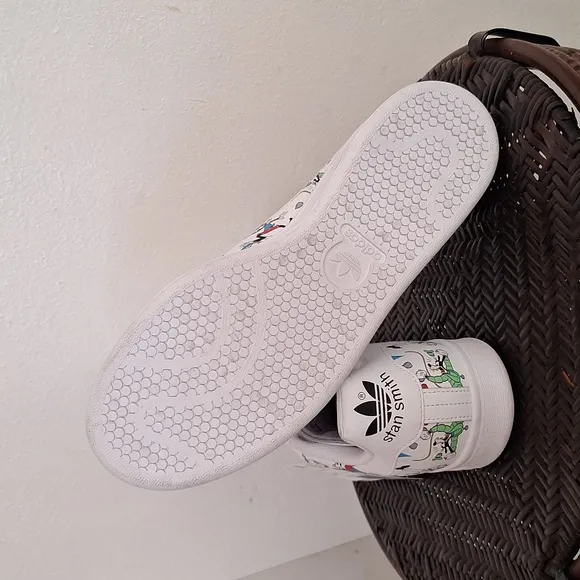 Adidas Originals Stan Smith Disney Goofy Men Size 9 Shoes