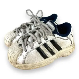 Adidas Originals Superstar Toddler Size 7K White Athletic Shoes Sneakers‎