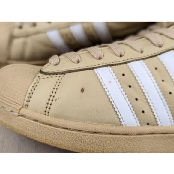 Adidas PCI 789002 Pro Model Men's Youth 6 Women's 7 Hightop Basketball Shoes Tan