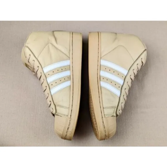 Adidas PCI 789002 Pro Model Men's Youth 6 Women's 7 Hightop Basketball Shoes Tan