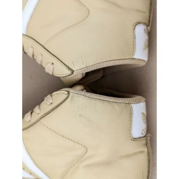 Adidas PCI 789002 Pro Model Men's Youth 6 Women's 7 Hightop Basketball Shoes Tan