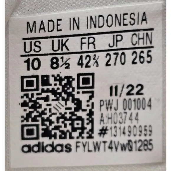 Adidas Postmove SE White Leather Women's Shoes Size 10