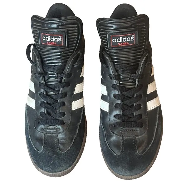 Adidas Samba OG Black Gum Soccer Fashion Sneakers Black Mens 8.5 Womens 10 EU 42
