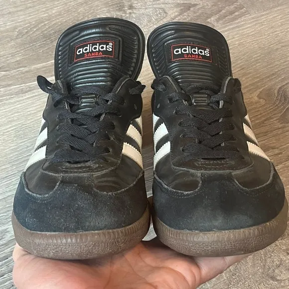 Adidas Samba OG Black Gum Soccer Fashion Sneakers Black Mens 8.5 Womens 10 EU 42