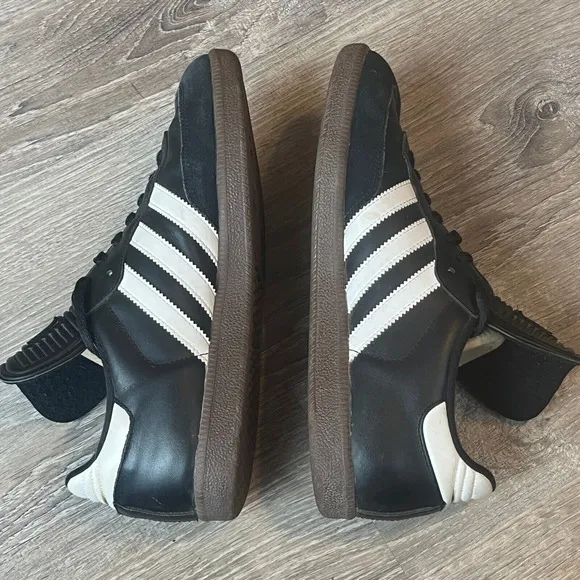 Adidas Samba OG Black Gum Soccer Fashion Sneakers Black Mens 8.5 Womens 10 EU 42