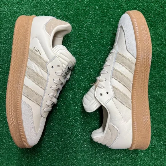 Adidas Samba XLG Low Mens Casual Shoes White JI0473 NEW Multi Sz