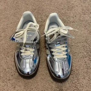 adidas Silver Metallic Sneakers