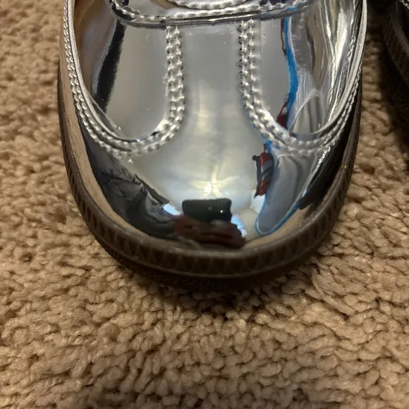 adidas Silver Metallic Sneakers