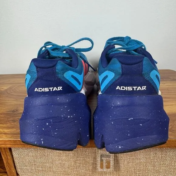 Adidas Sneakers Men Size 7 star shoes Blue Orange 27.0cm light blue GX3000 Run
