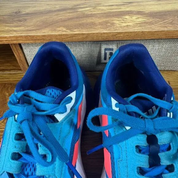 Adidas Sneakers Men Size 7 star shoes Blue Orange 27.0cm light blue GX3000 Run