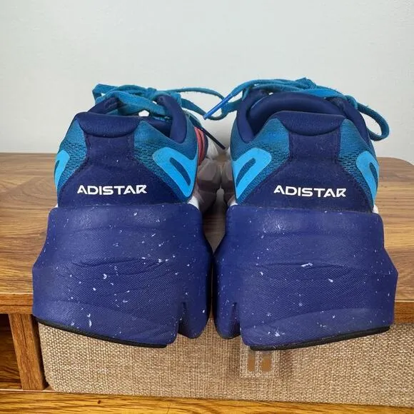 Adidas Sneakers Men Size 7 star shoes Blue Orange 27.0cm light blue GX3000 Run