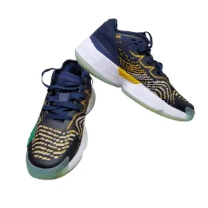 Adidas sneakers Utah Jazz DON Mitchell Issue # 4 Men's Size 7 blue