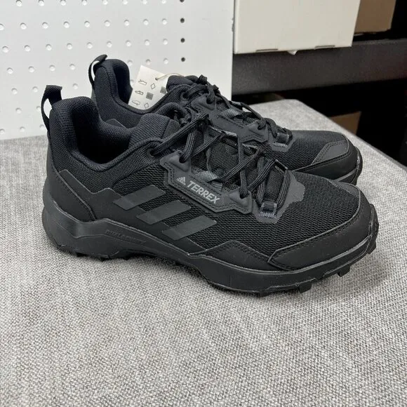 Adidas Terrex AX4 Hiking Shoes Triple Black Sneakers FY9673 Men's Sz 9