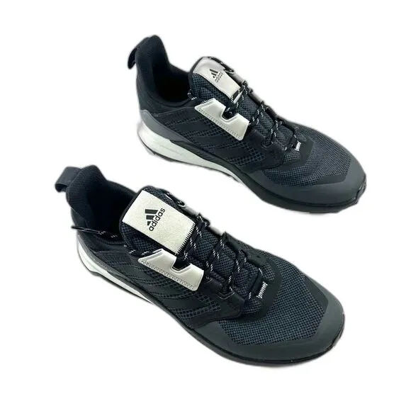Adidas Terrex Trailmaker Shoes Mens Sz 10 Black Aluminum Hiking Athletic FU7237