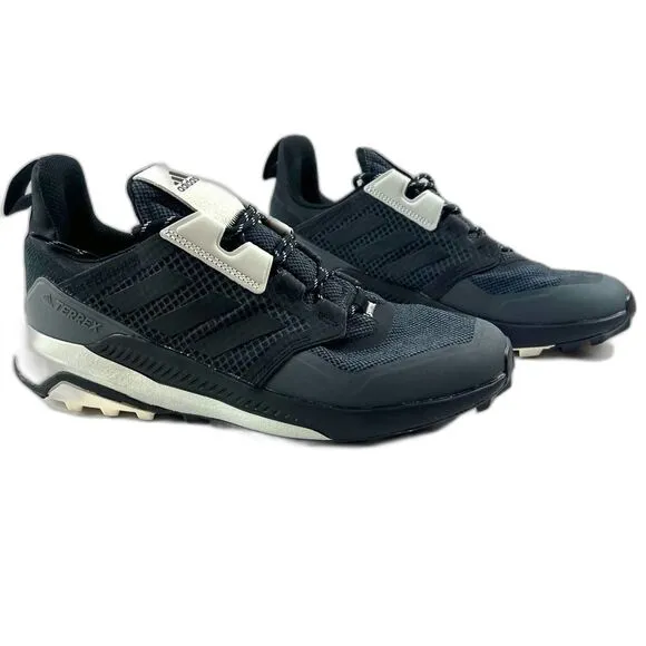 Adidas Terrex Trailmaker Shoes Mens Sz 10 Black Aluminum Hiking Athletic FU7237