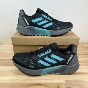 Adidas TERREX Agravic Flow 2 Trail running shoes hiking womens 7.5 Black mint