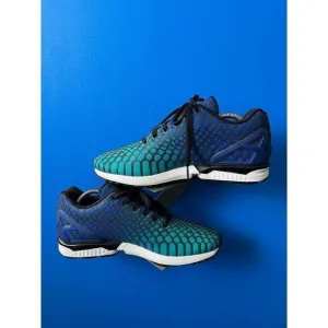 Adidas Torsion PYV 702001 Light Blue Strips Running Shoes Size 10