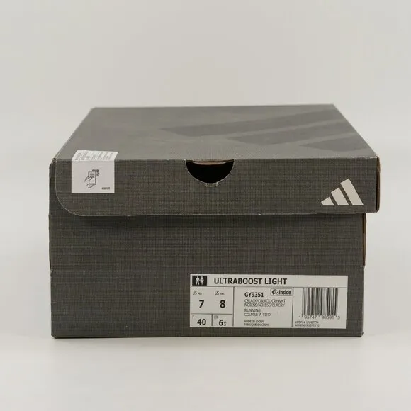 Adidas UltraBoost Light 'Black White' GY9351 Running Multi Size