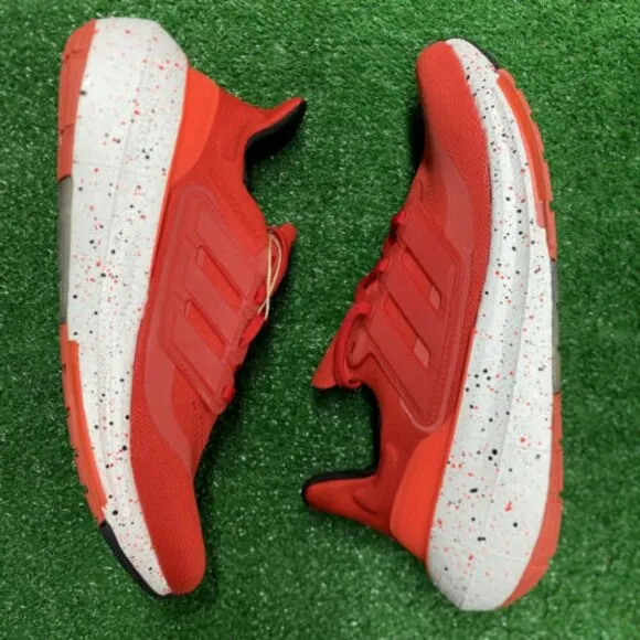 Adidas UltraBoost Light Low Mens Running Shoes Red IG0746 NEW Multi Sz