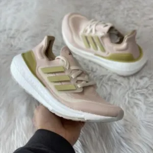Adidas Ultraboost Light Low Womens Running Shoes Beige IE1757 NEW Multi Sz