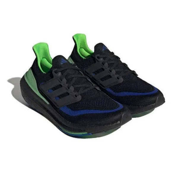 Adidas Ultraboost Light Mens Running Shoes Black Lime Green IF2414 NEW Multi Sz