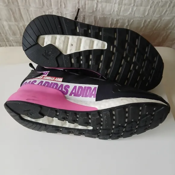 Adidas Women's Black and Pink ZX FX7050 Sneakers Shoes Trainer Sz.6.5- 7.5 /38