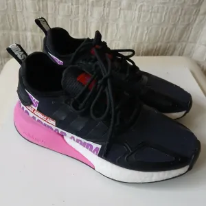 Adidas Women's Black and Pink ZX FX7050 Sneakers Shoes Trainer Sz.6.5- 7.5 /38