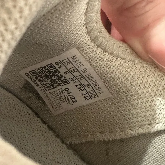 Adidas X-PLR Youth Beige/ Cream Sneakers 6.5
