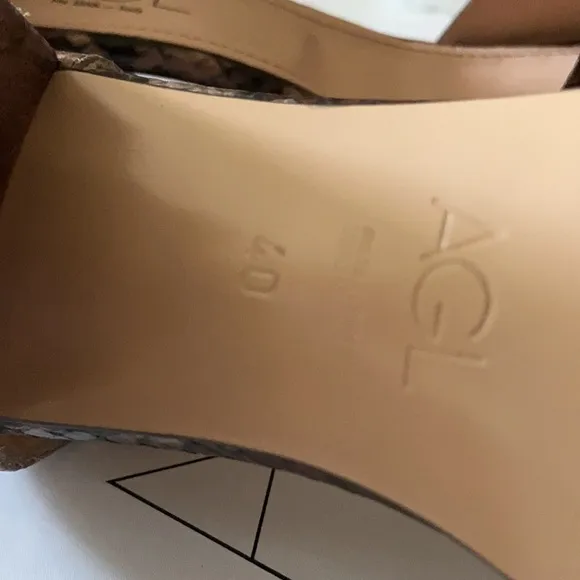 AGL sandal  heeled shoes